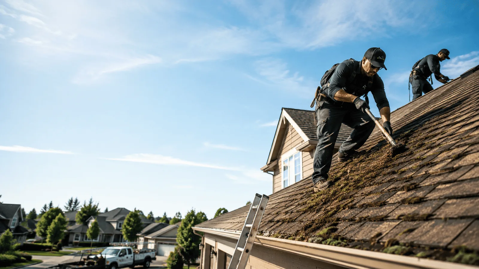 Roof Moss Removal in Bentonville, AR near me